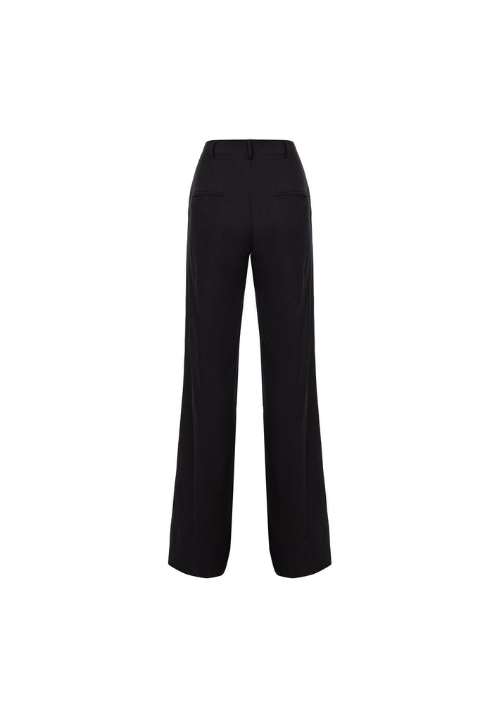 Narro Stretchy Flare Viscose Zip Front Pants - NARRO