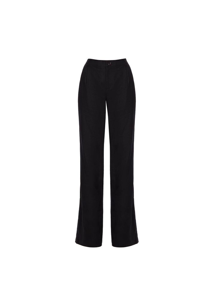 Narro Stretchy Flare Viscose Zip Front Pants - NARRO