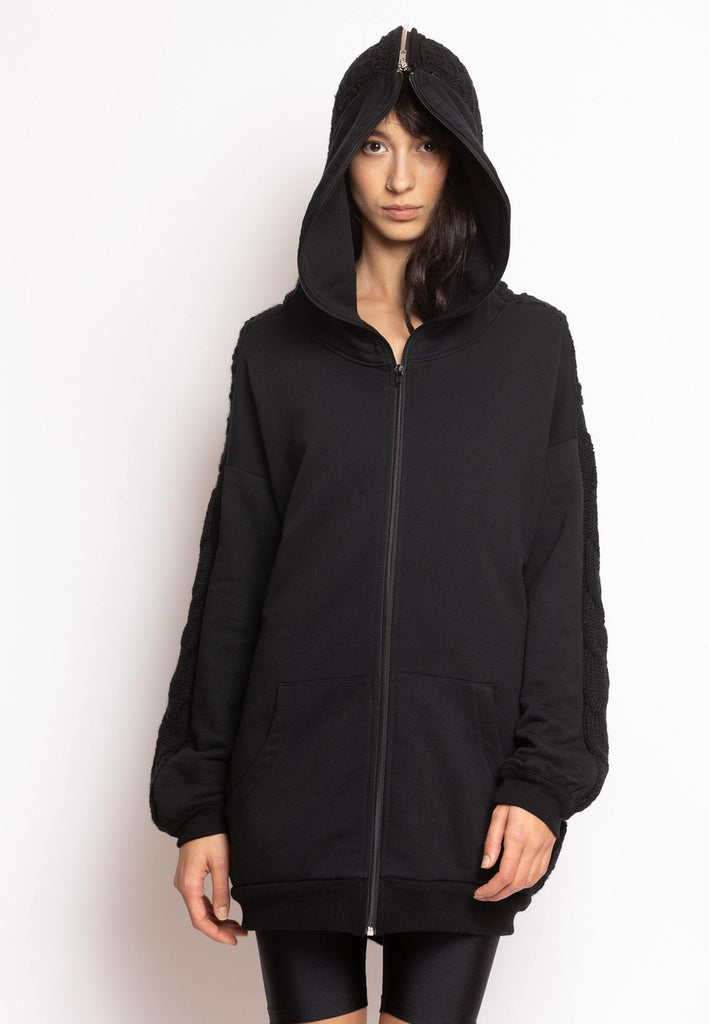 Wool Knitted Hoodie - NARRO