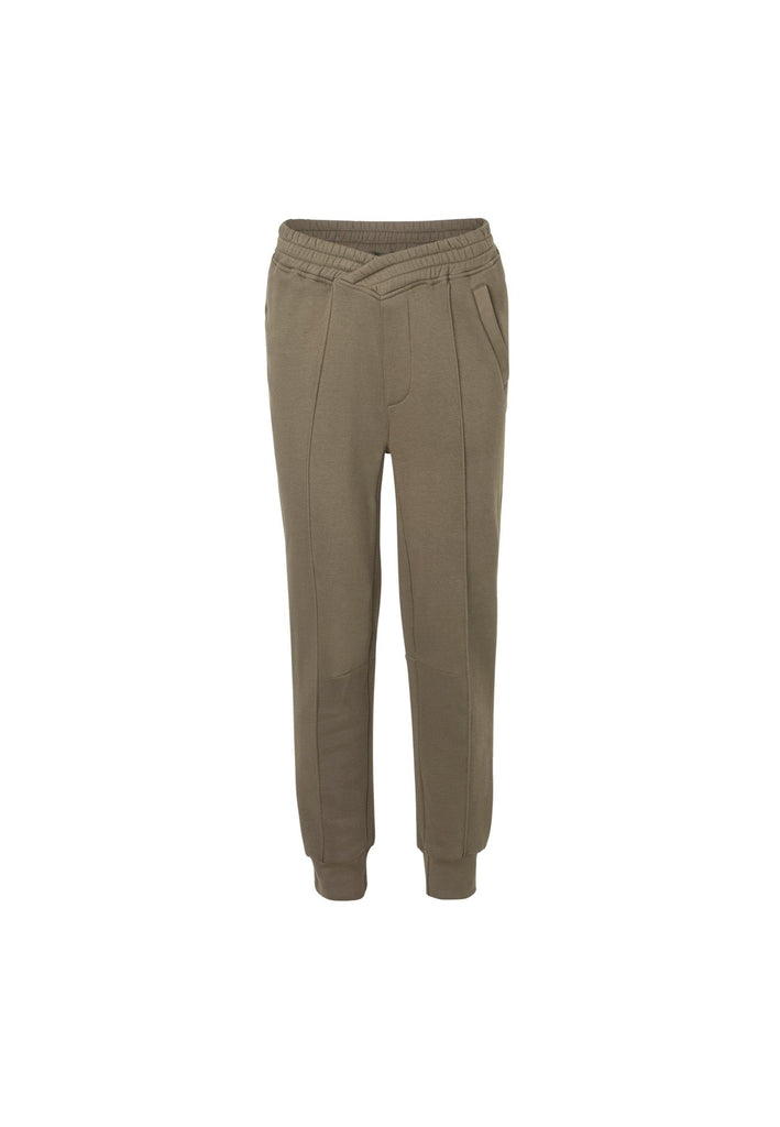 Overlapped Front Sweatpants - NARRO