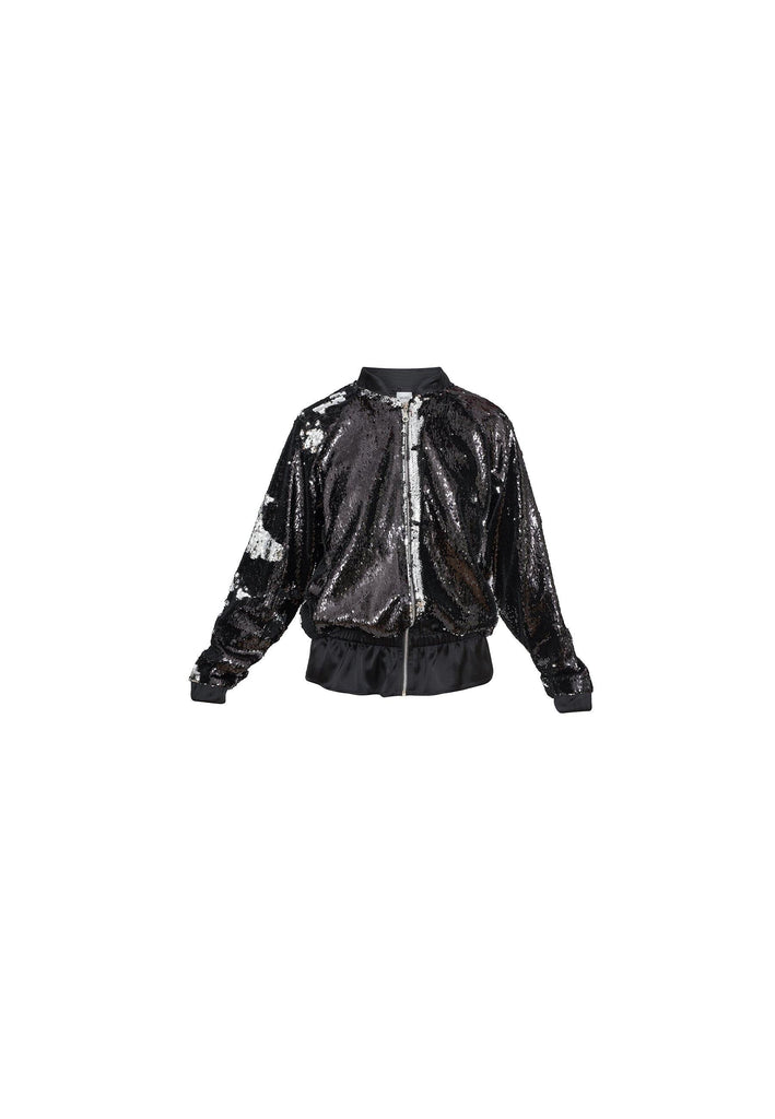 Sequin Bomber Jacket - NARRO