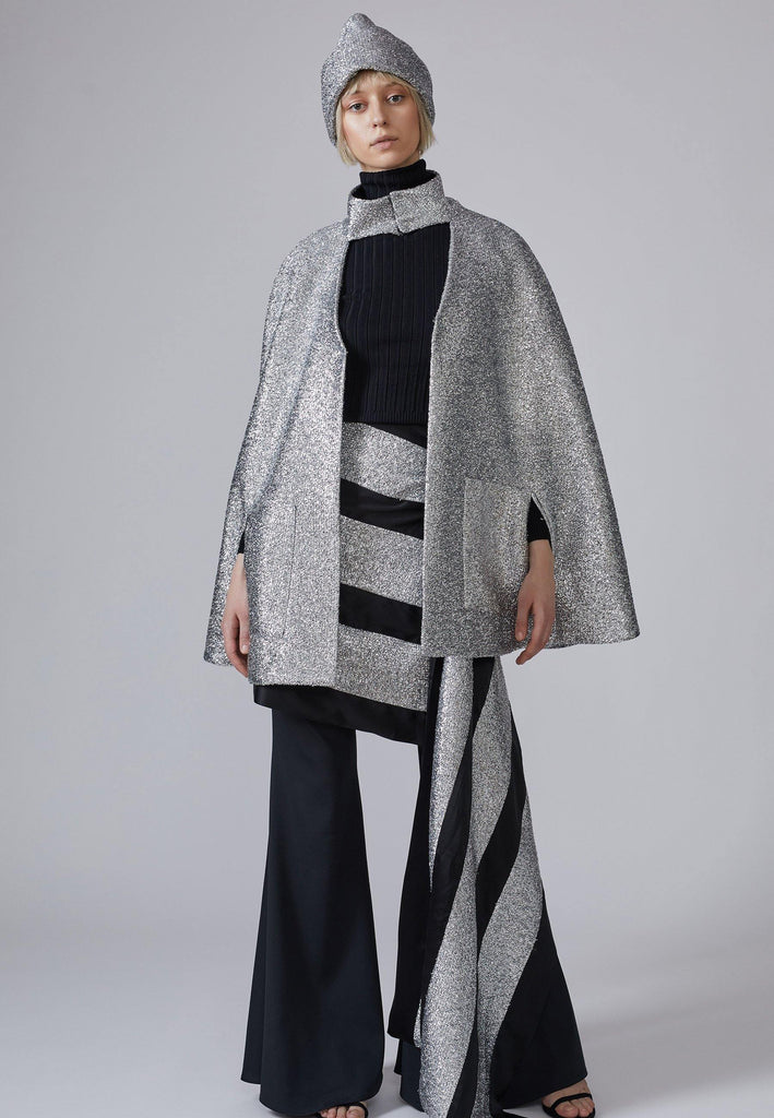 Sparkly Lurex Cape - NARRO