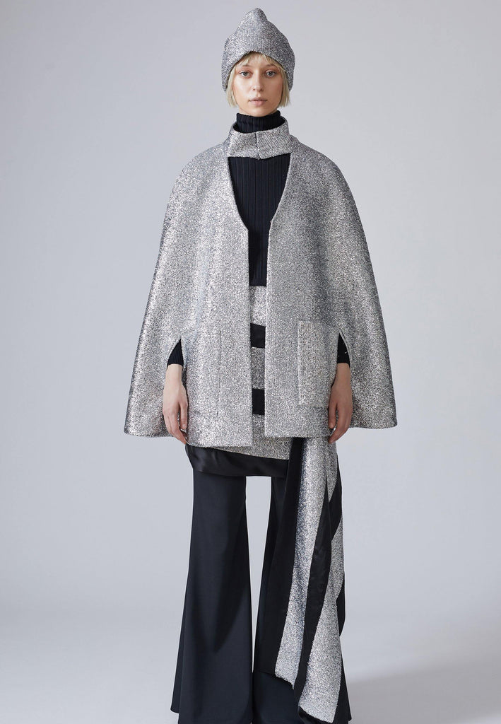 Sparkly Lurex Cape - NARRO