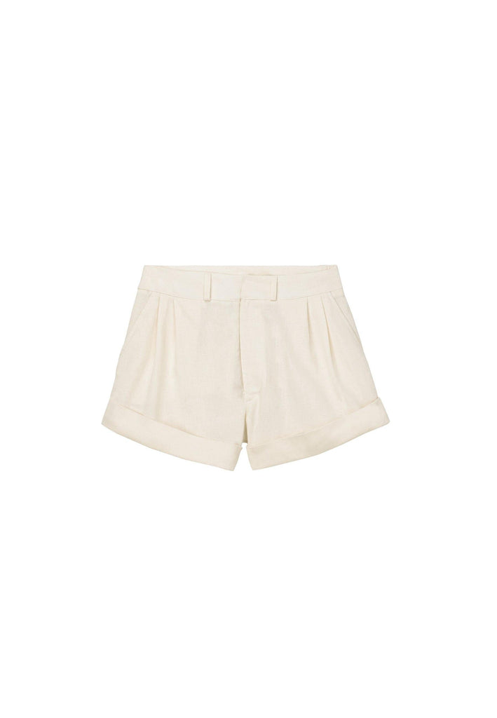 Linen Blend Shorts - NARRO