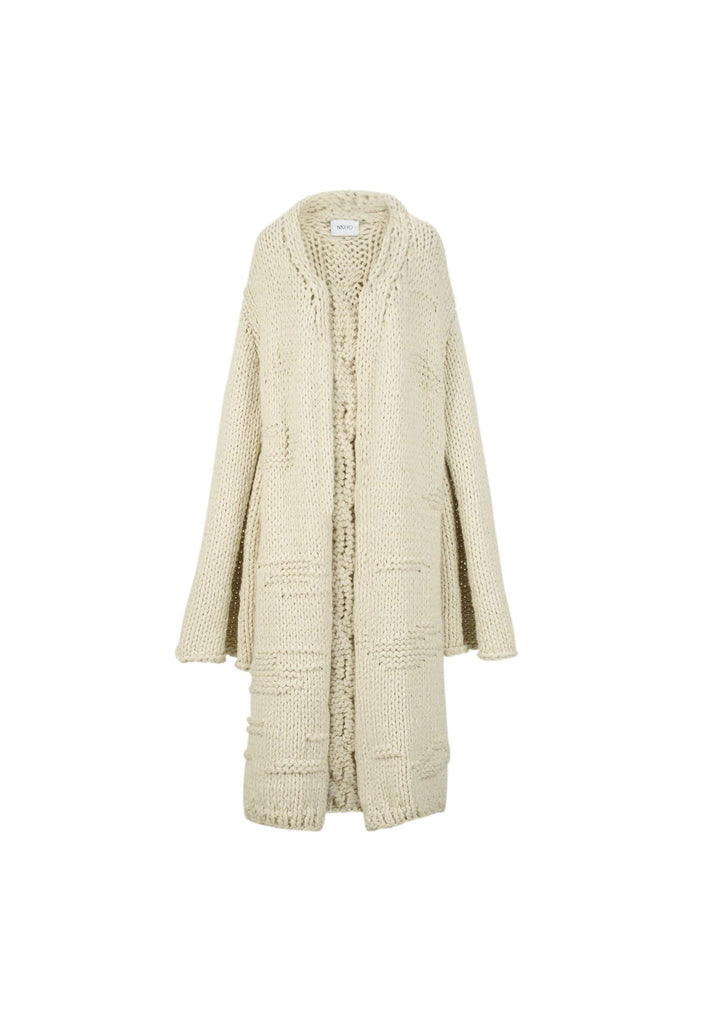 Oversized Wool Cardigan - NARRO